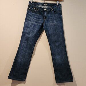ROCK & REPUBLIC straight leg medium wash denim jeans